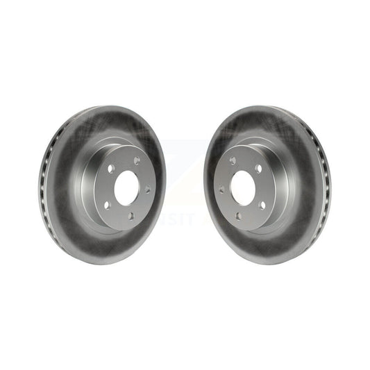Coated Brake Rotors Front Pair For Subaru Impreza Scion FR-S Legacy BRZ Forester