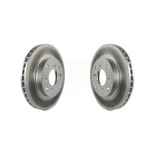 Coated Disc Brake Rotors Front Pair For Honda Accord Prelude Acura CL