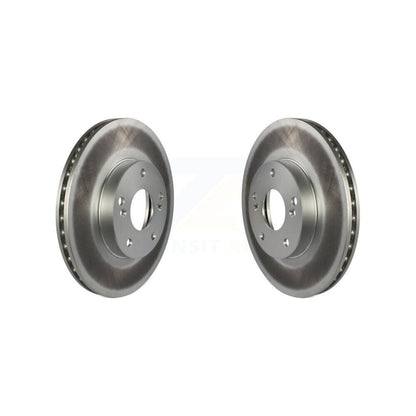 Coated Brake Rotors Front Pair For Honda Civic Accord Acura Fit CSX Element ILX