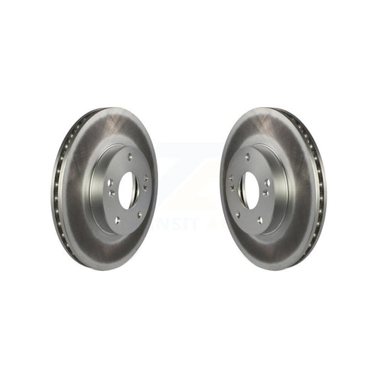 Coated Brake Rotors Front Pair For Honda Civic Accord Acura Fit CSX Element ILX