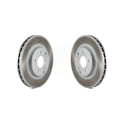 Coated Brake Rotors Front Pair For Mercedes-Benz Chrysler Crossfire E320 CLK320