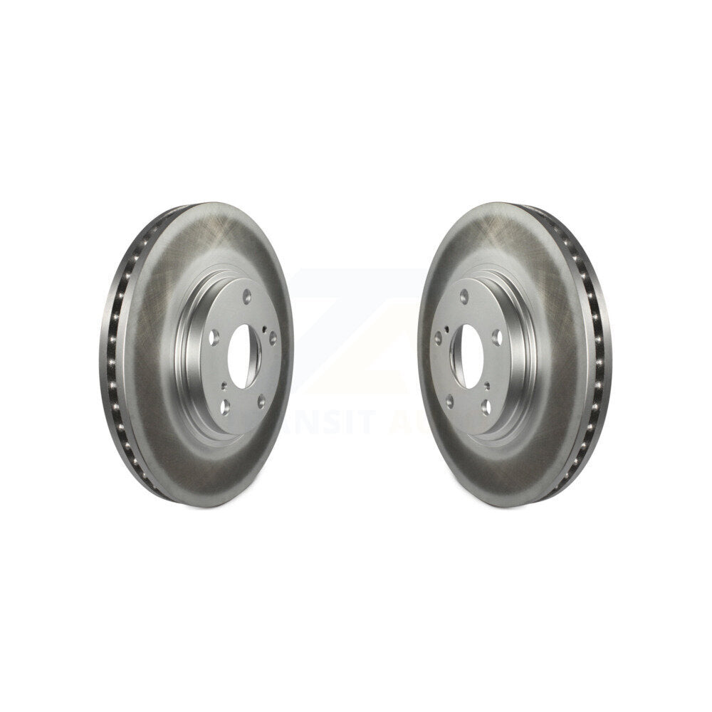 Coated Disc Brake Rotors Front Pair For Toyota Camry Lexus ES330 RX300