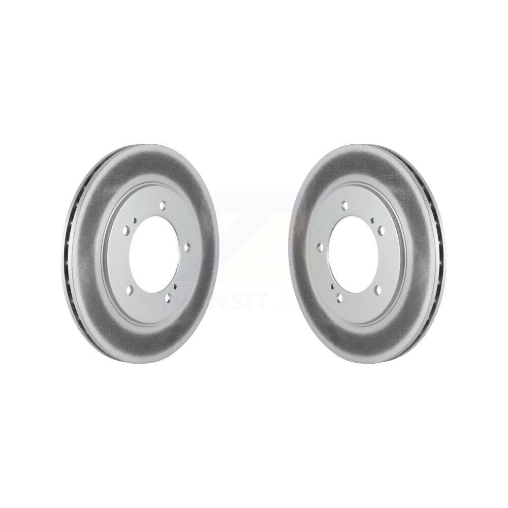 Coated Disc Brake Rotors Front Pair For Suzuki Grand Vitara XL-7