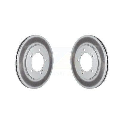 Coated Disc Brake Rotors Front Pair For Suzuki Grand Vitara XL-7
