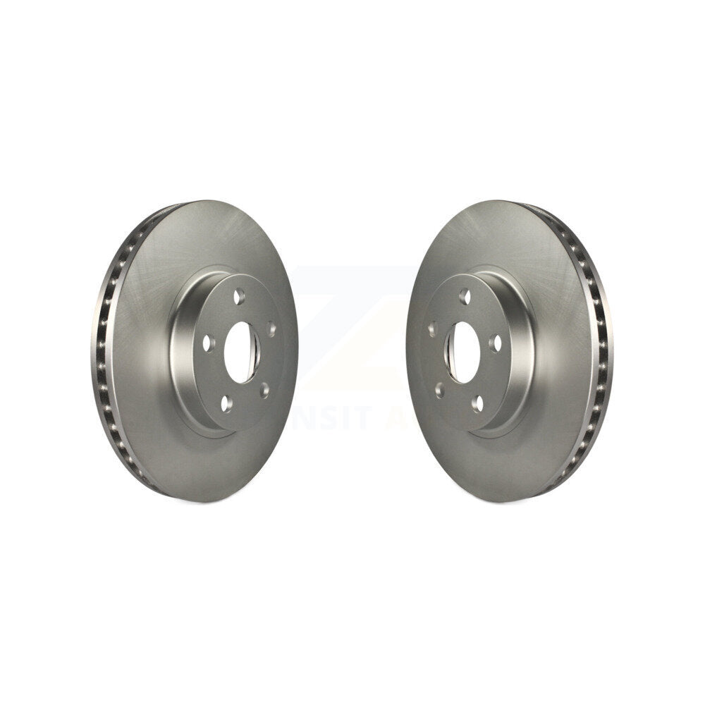 Coat Brake Rotors Front Pair For Toyota Corolla Matrix Pontiac Vibe Celica Scion