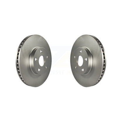 Coat Brake Rotors Front Pair For Toyota Corolla Matrix Pontiac Vibe Celica Scion