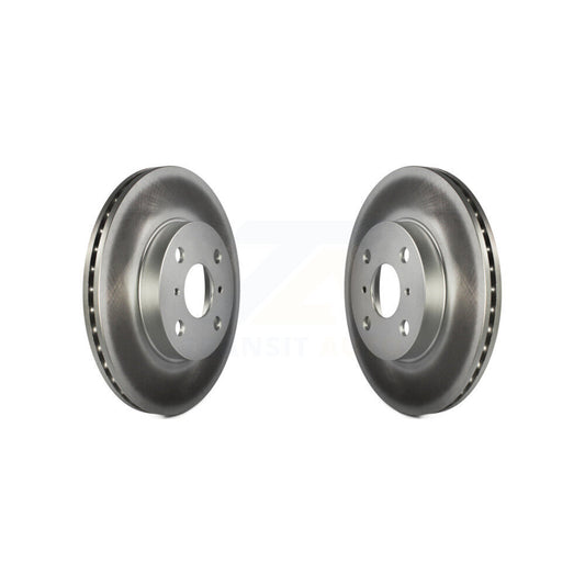 Coated Disc Brake Rotors Front Pair For Toyota Echo MR2 Spyder