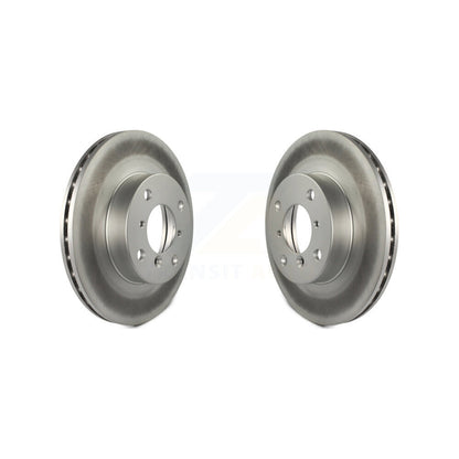 Coated Disc Brake Rotors Front Pair For Suzuki Aerio Esteem