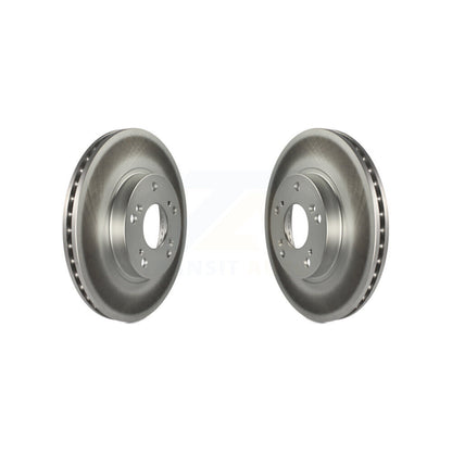 Coated Disc Brake Rotors Front Pair For 2002-2004 Honda CR-V
