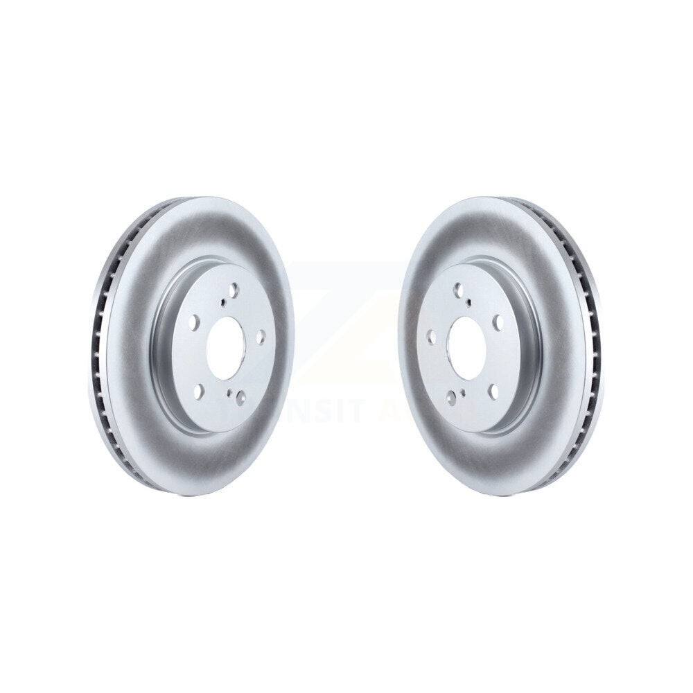 Coated Brake Rotors Front Pair For Toyota Sienna Camry Solara Avalon Lexus ES300