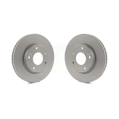 Coat Brake Rotor Front Pair For Hyundai Santa Fe With 276mm Diameter