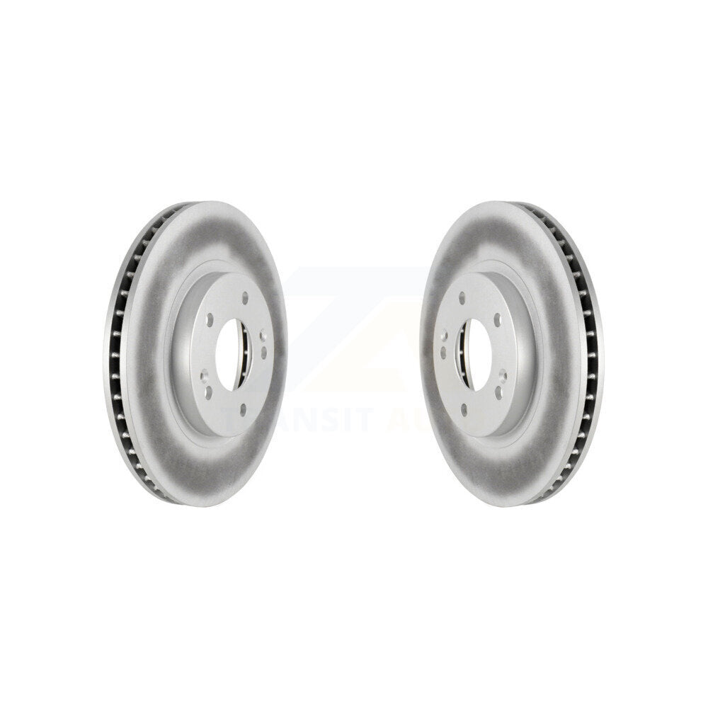 Coat Brake Rotor Front Pair For Hyundai Santa Fe With 294mm Diameter