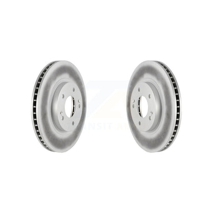 Coat Brake Rotor Front Pair For Hyundai Santa Fe With 294mm Diameter