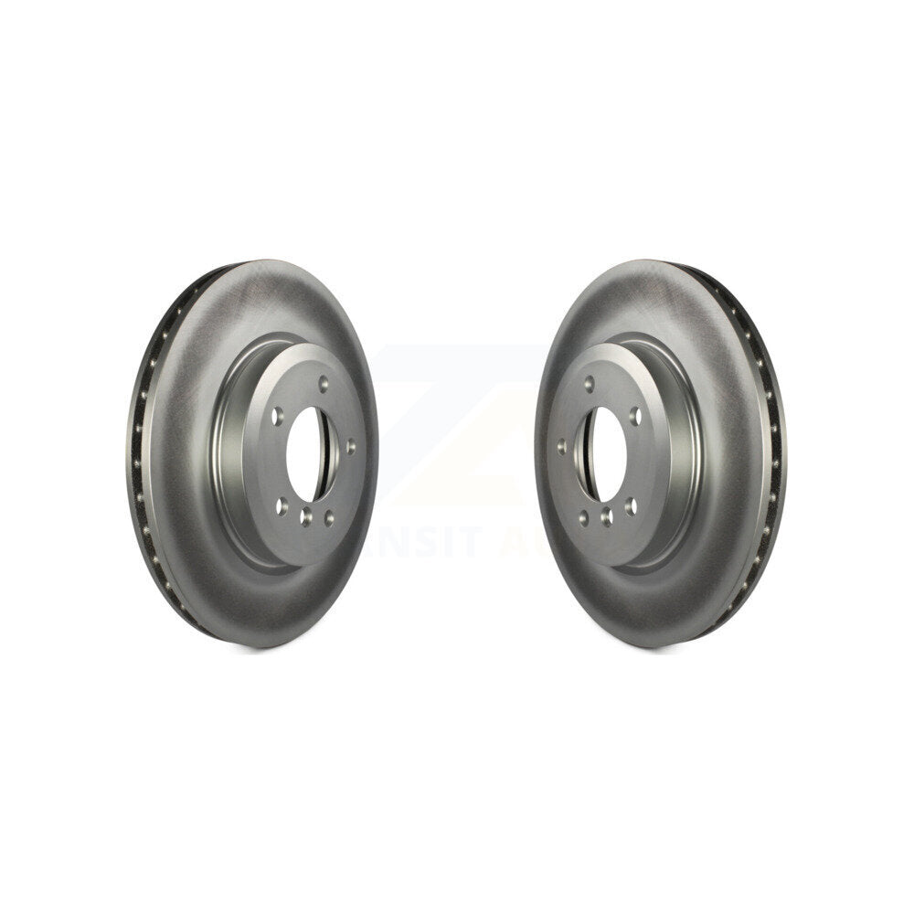 Coated Disc Brake Rotors Front Pair For BMW 330Ci Z4 320i 330i 330xi