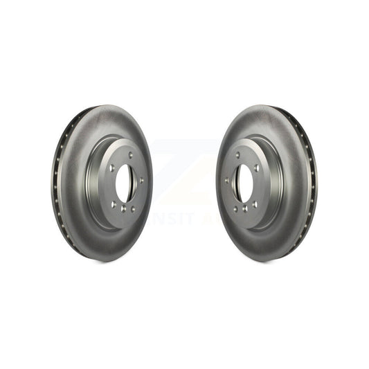 Coated Disc Brake Rotors Front Pair For BMW 330Ci Z4 320i 330i 330xi