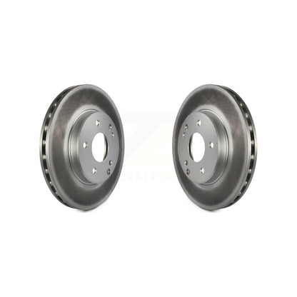 Coated Disc Brake Rotors Front Pair For Mercedes-Benz C230 C240 SLK230 C280
