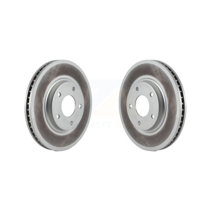 Coated Disc Brake Rotors Front Pair For Nissan Quest INFINITI Q45 M45