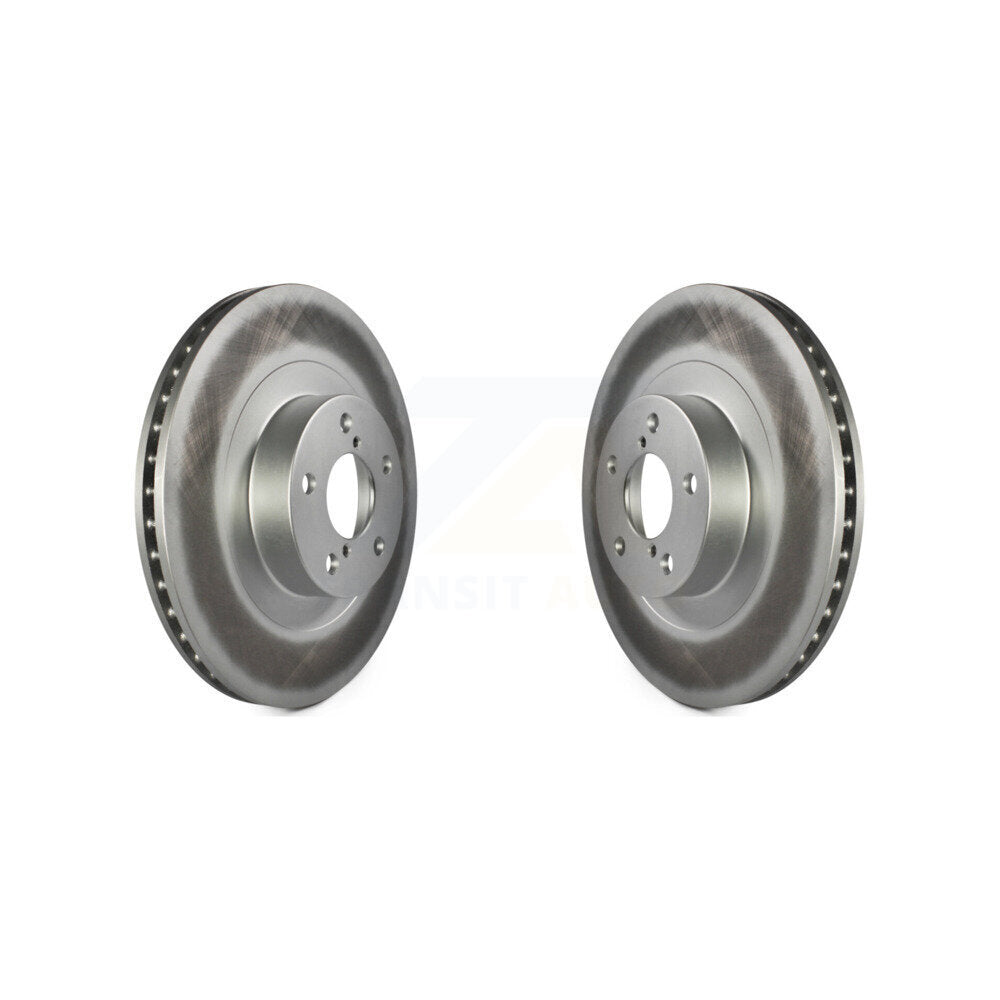 Coat Brake Rotor Front Pair For Subaru Impreza Forester Outback Legacy Baja Saab