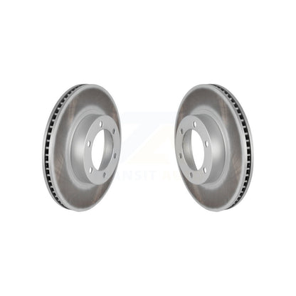 Coated Disc Brake Rotors Front Pair For Toyota 4Runner Lexus GX470