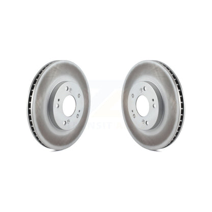 Coated Disc Brake Rotors Front Pair For Mitsubishi Endeavor
