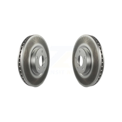 Coated Brake Rotor Front Pair For Nissan Altima Murano INFINITI Maxima FX35 FX45