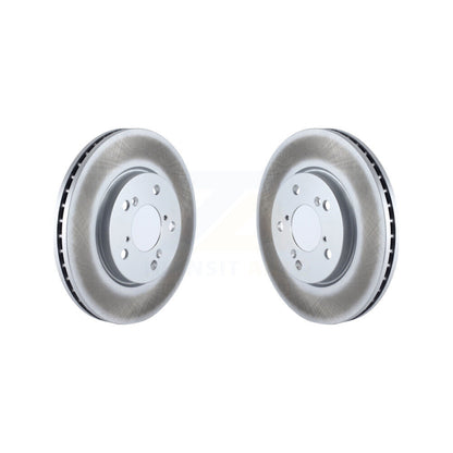 Coated Disc Brake Rotors Front Pair For 2005-2010 Honda Odyssey