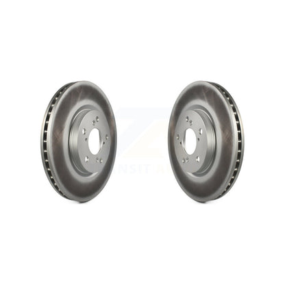 Coated Disc Brake Rotors Front Pair For 2006-2014 Honda Ridgeline