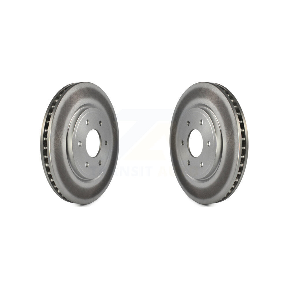 Coat Brake Rotor Front Pair For Nissan Frontier Pathfinder Xterra Suzuki Equator