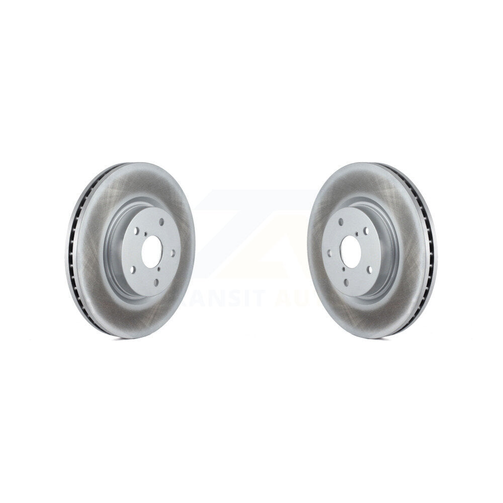 Coated Disc Brake Rotors Front Pair For Subaru Outback WRX Legacy Tribeca B9