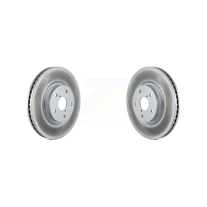Coated Disc Brake Rotors Front Pair For Subaru Outback WRX Legacy Tribeca B9