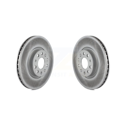 Coat Brake Rotor Front Pair For Volkswagen Jetta Tiguan Audi Taos Passat Golf A3