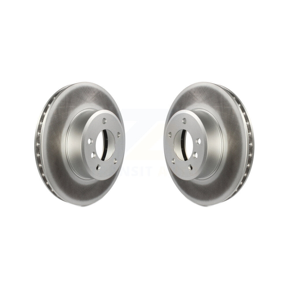 Coat Brake Rotor Front Pair For BMW 530i 530xi 528i xDrive 525i 535i 535xi 528xi