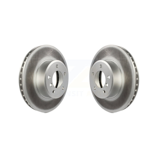 Coat Brake Rotor Front Pair For BMW 530i 530xi 528i xDrive 525i 535i 535xi 528xi