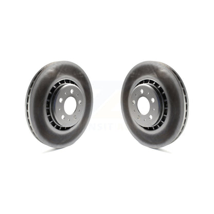 Coat Brake Rotor Front Pair For 03-14 Volvo XC90 With 336mm Diameter