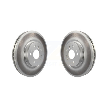 Coated Brake Rotor Front Pair For Mercedes-Benz ML350 ML320 R350 ML500 R320 R500