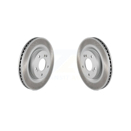 Coated Disc Brake Rotors Front Pair For Mitsubishi Eclipse Galant