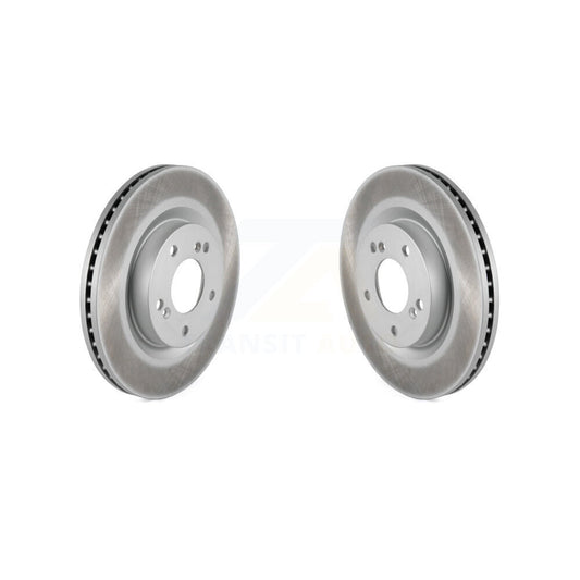 Coated Disc Brake Rotors Front Pair For Mitsubishi Eclipse Galant