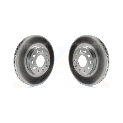 Coat Brake Rotors Front Pair For Volkswagen Jetta Golf Taos SportWagen Beetle A3