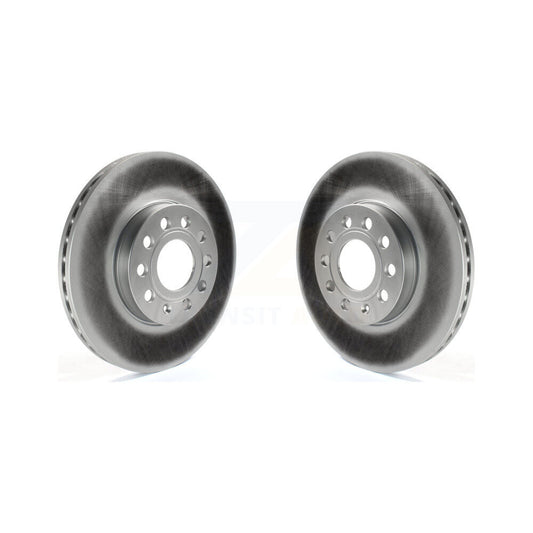 Coat Brake Rotors Front Pair For Volkswagen Jetta Golf Taos SportWagen Beetle A3