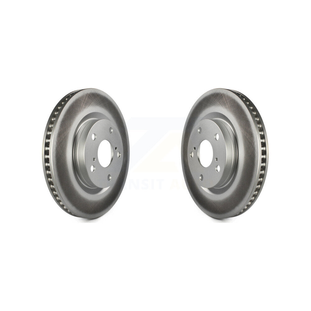 Coat Brake Rotors Front Pair For Toyota RAV4 Camry Matrix Lexus ES350 Pontiac iM