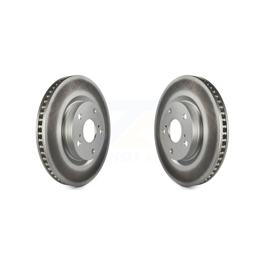 Coat Brake Rotors Front Pair For Toyota RAV4 Camry Matrix Lexus ES350 Pontiac iM