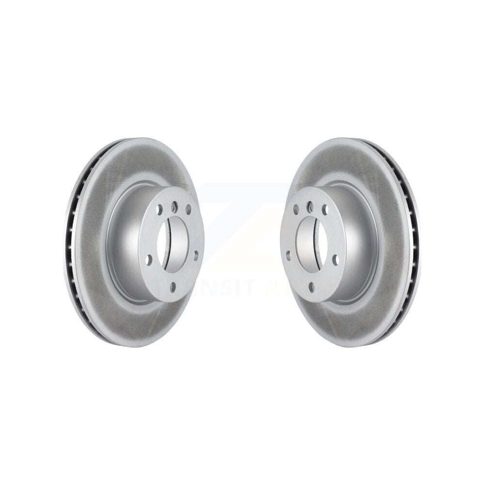 Coated Disc Brake Rotors Front Pair For BMW 128i 328i 323i 328xi 325i 325xi