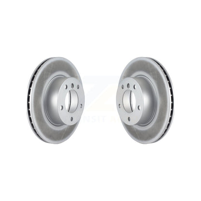 Coated Disc Brake Rotors Front Pair For BMW 128i 328i 323i 328xi 325i 325xi