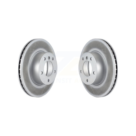 Coated Disc Brake Rotors Front Pair For BMW 128i 328i 323i 328xi 325i 325xi