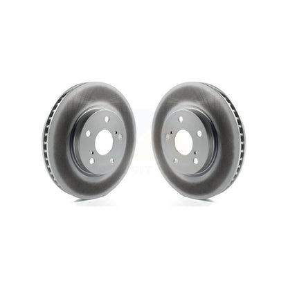 Coated Disc Brake Rotors Front Pair For Lexus IS250