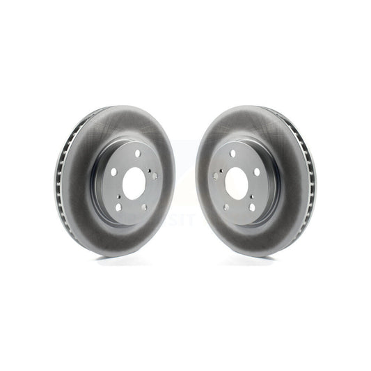 Coated Disc Brake Rotors Front Pair For Lexus IS250