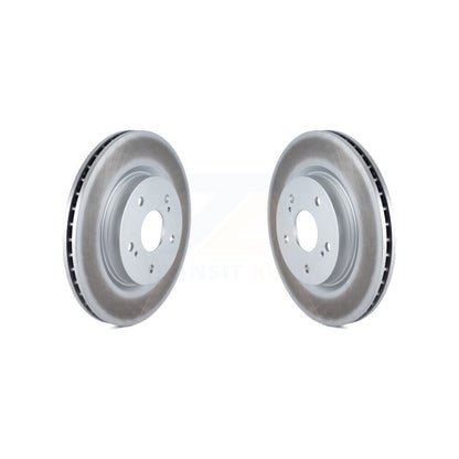 Coated Disc Brake Rotors Front Pair For 2006-2013 Suzuki Grand Vitara