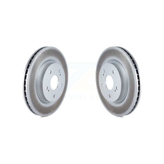 Coated Disc Brake Rotors Front Pair For 2006-2013 Suzuki Grand Vitara