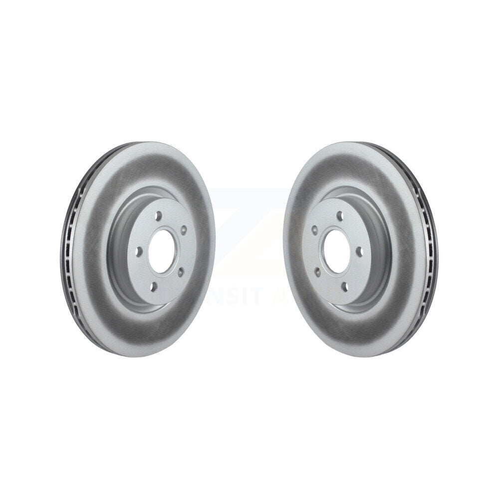 Coat Brake Rotors Front Pair For Ford Escape Focus Transit Connect Volvo S40 MKC