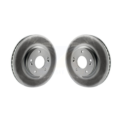 Coated Disc Brake Rotors Front Pair For 2007-2009 Hyundai Santa Fe